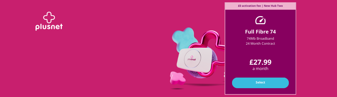 Plusnet Broadband deals | Compare with Broadband Finder