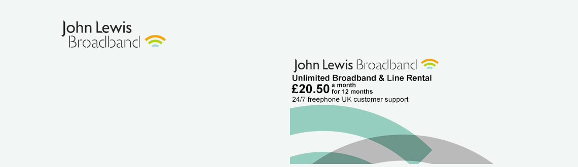 John Lewis Broadband promotion